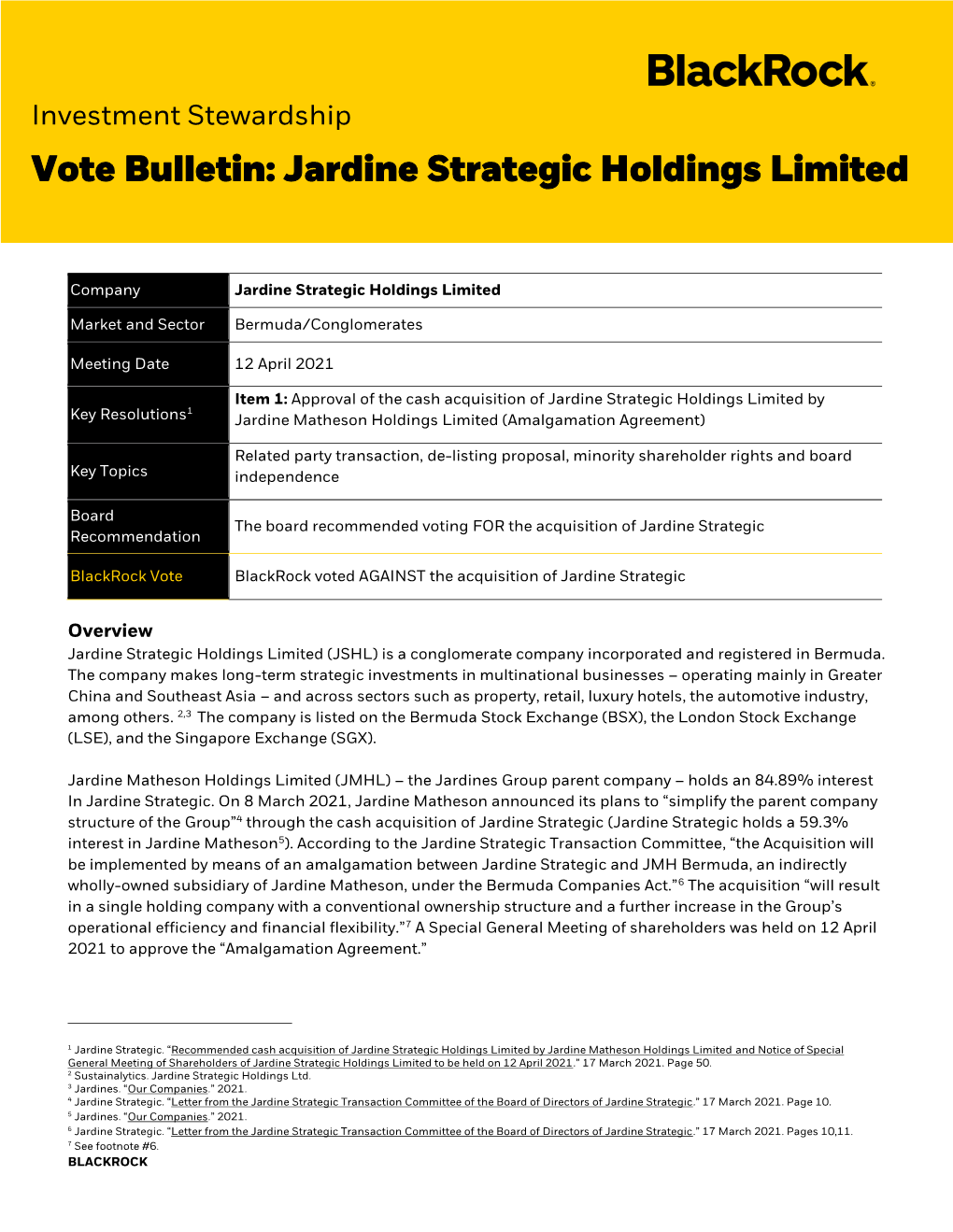 Jardine Strategic Holdings Limited