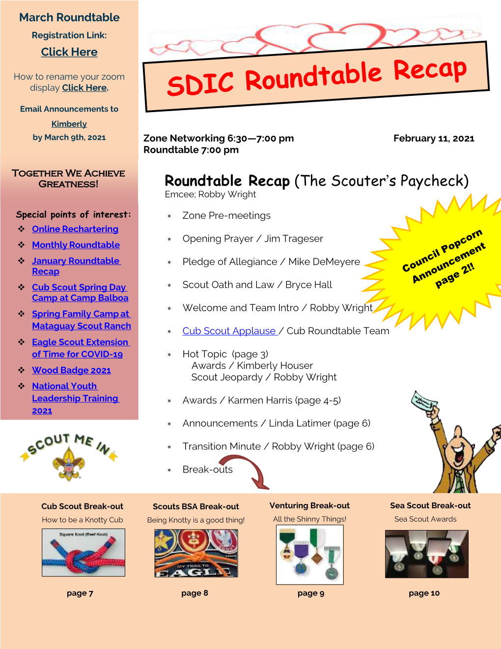 Roundtable Recap (The Scouter's Paycheck)