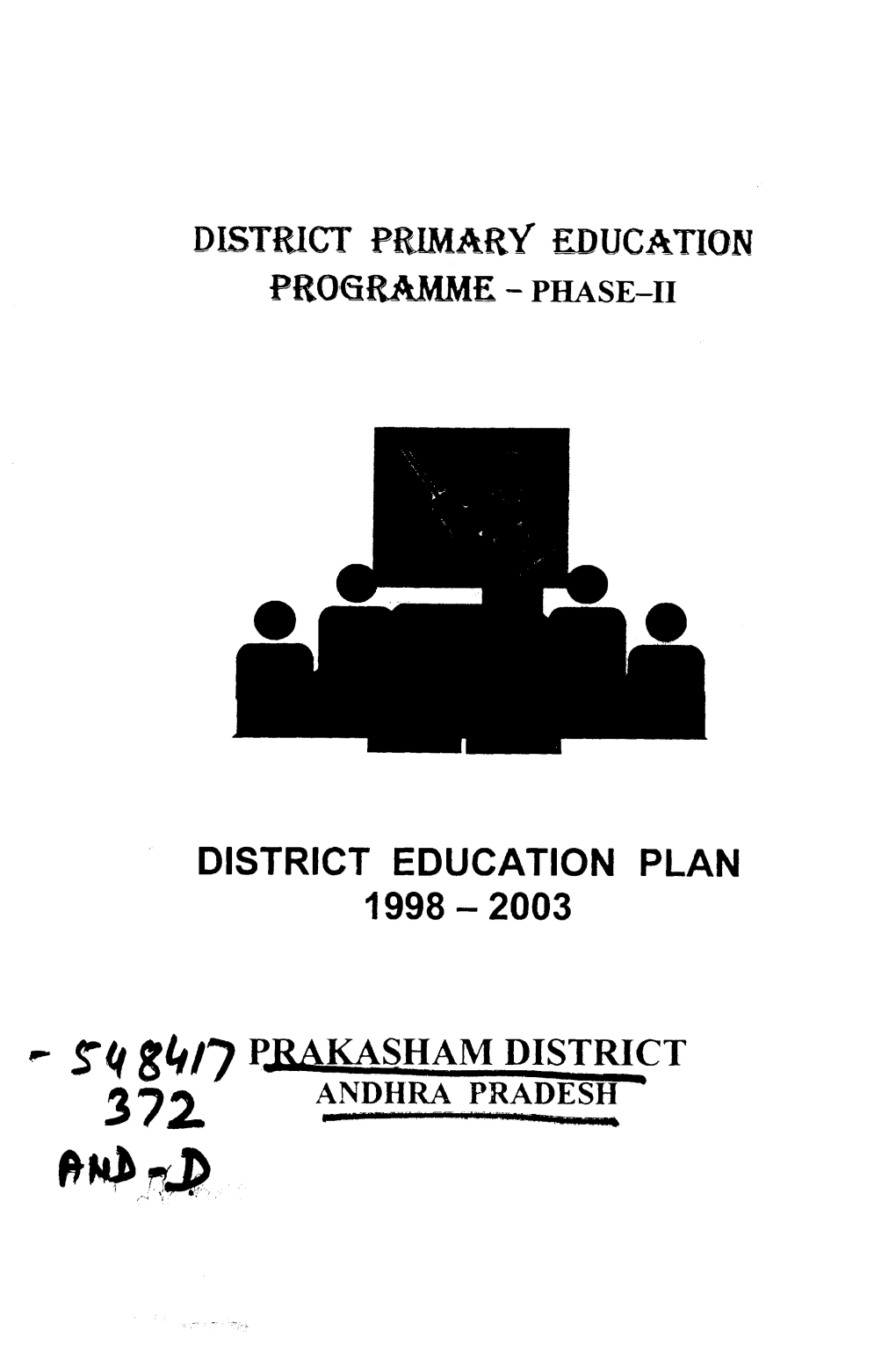 District Education Plan 1 9 9 8 - 2 0 0 3