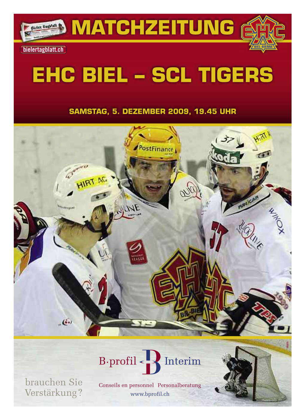 Ehc Biel – Scl Tigers