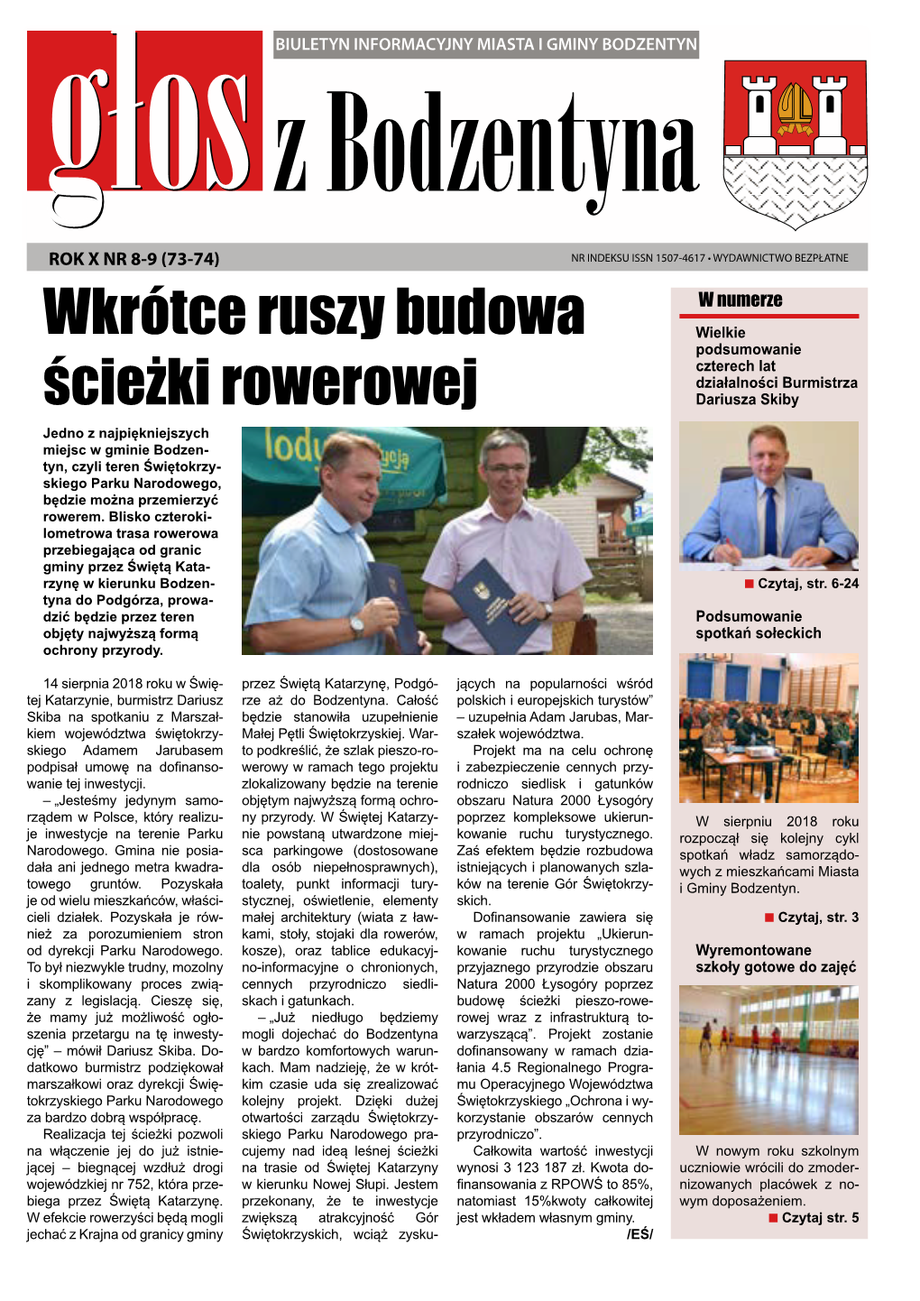 Wkrótce Ruszy Budowa Ścieżki Rowerowej