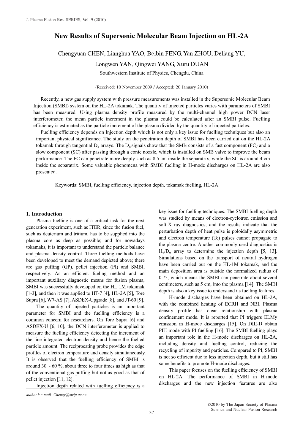 New Results of Supersonic Molecular Beam Injection on HL-2A