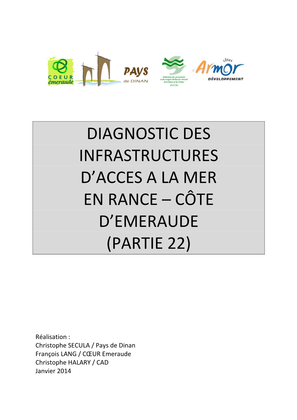 Diagnostic Des Cales Et Accès À L'eau (PDF
