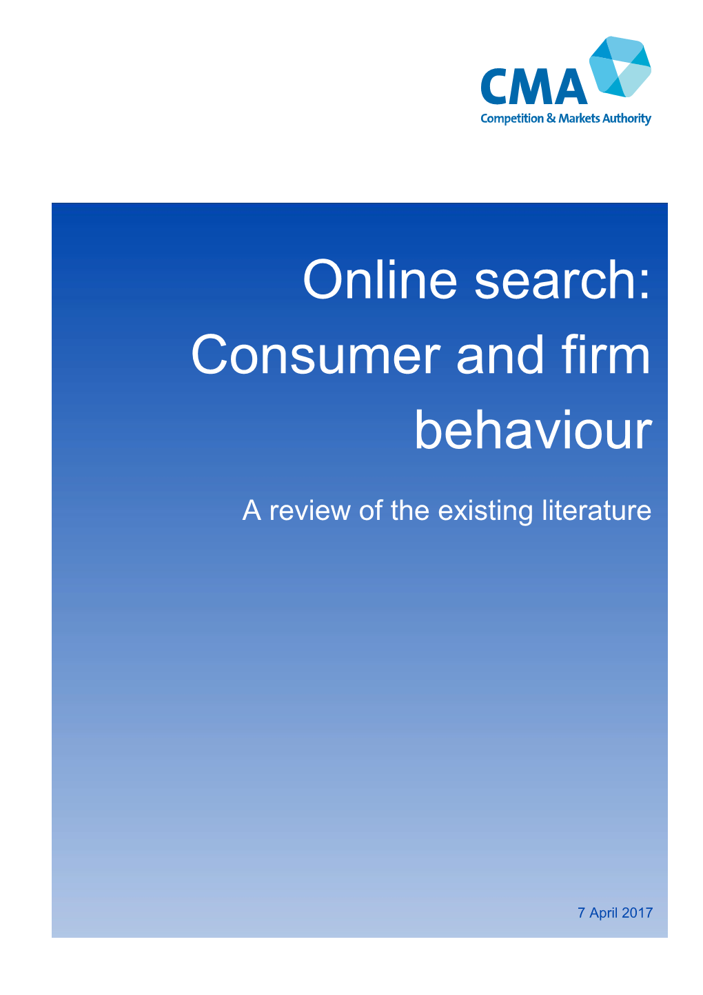 Online Search: Consumer and Firm Behaviour