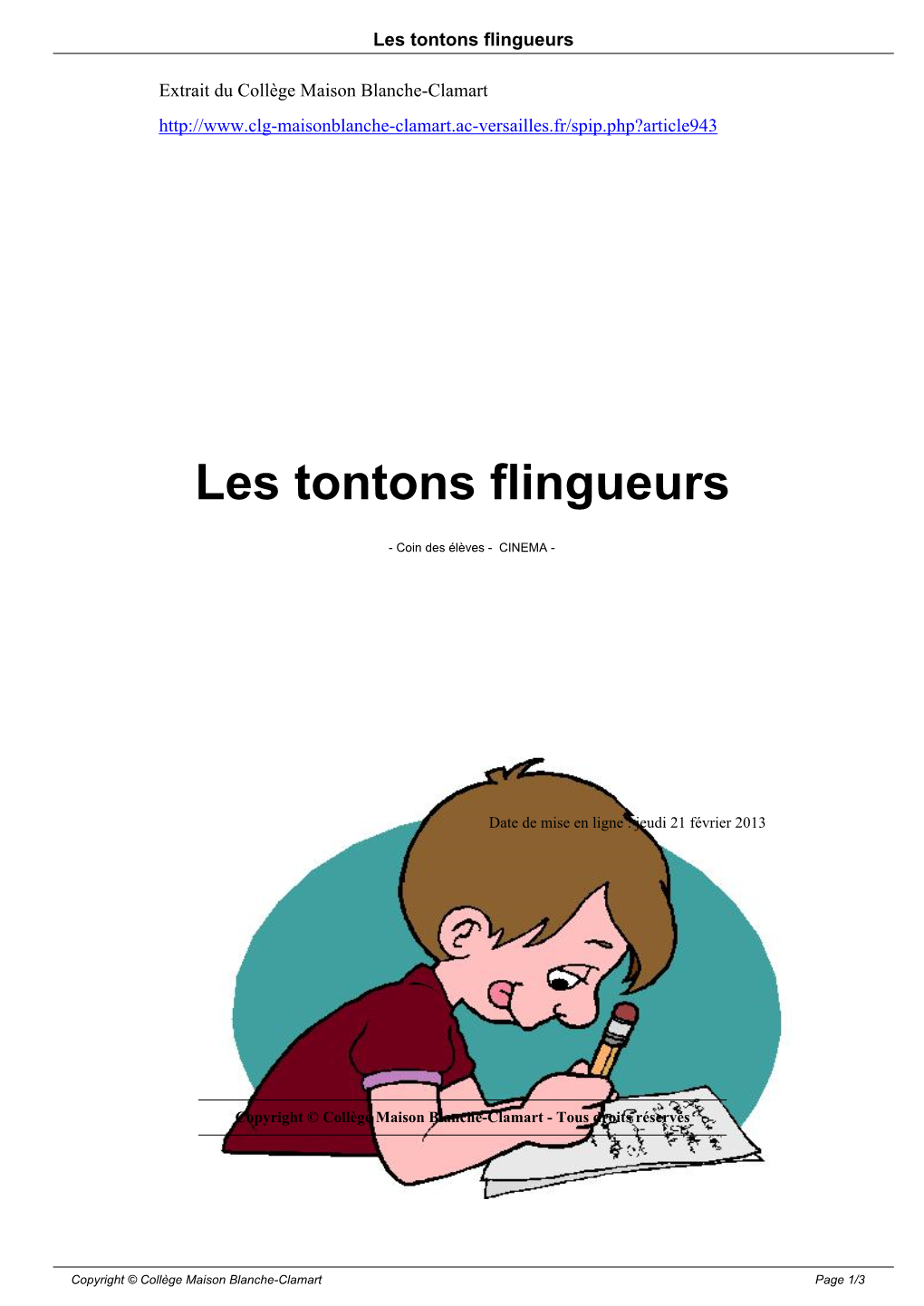 Les Tontons Flingueurs