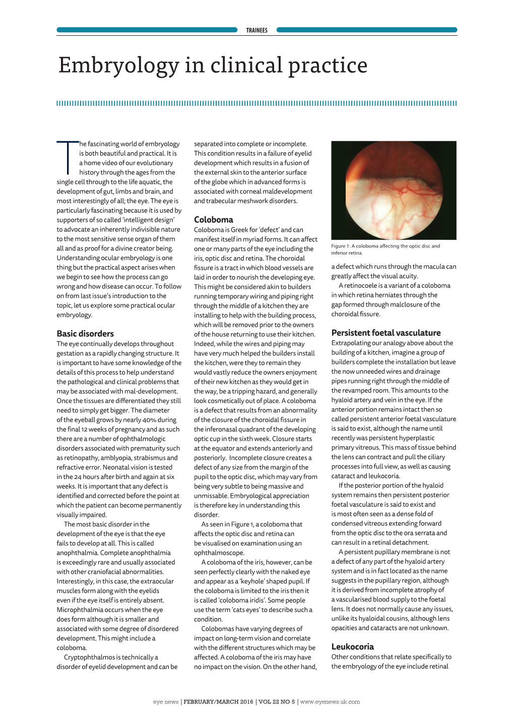 Embryology in Clinical Practice