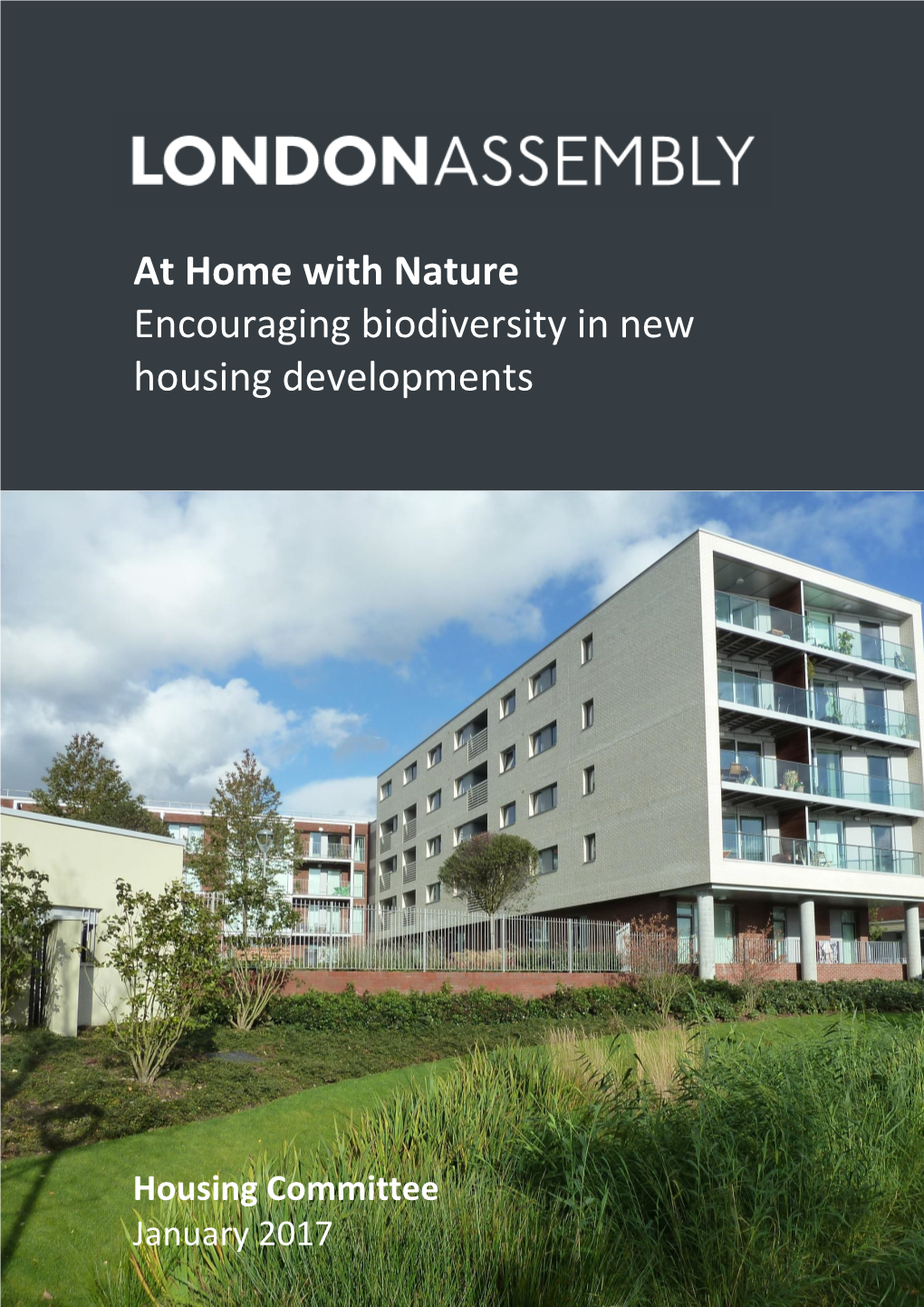 At Home with Nature Encouraging Biodiversity in New Housing