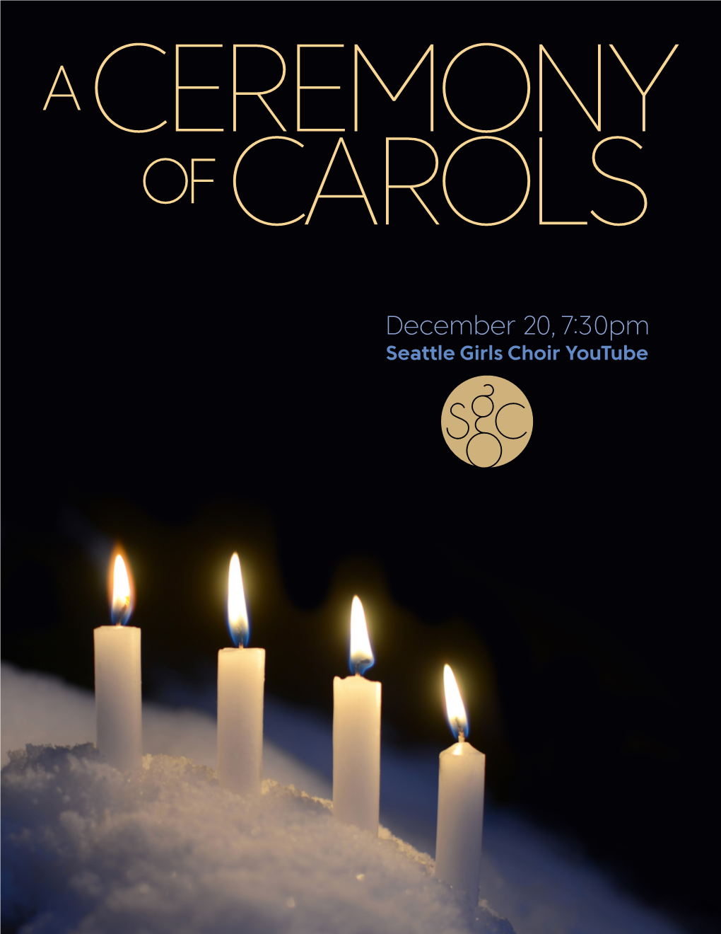 December 20, 7:30Pm Seattle Girls Choir Youtube a Ceremony of Carols, Op