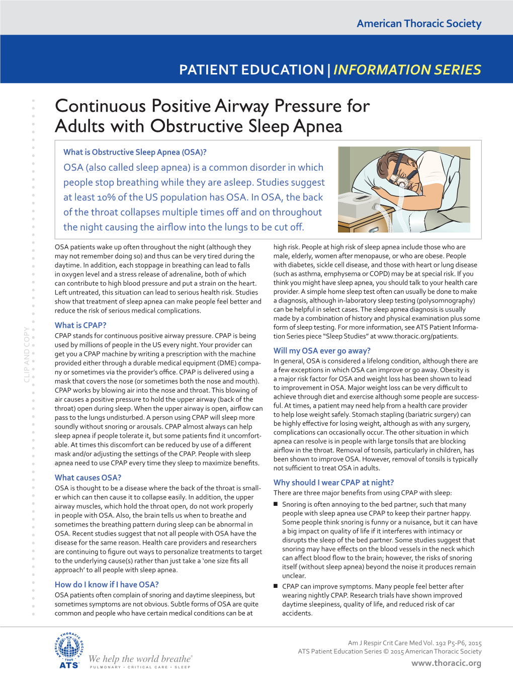 CPAP? Form of Sleep Testing