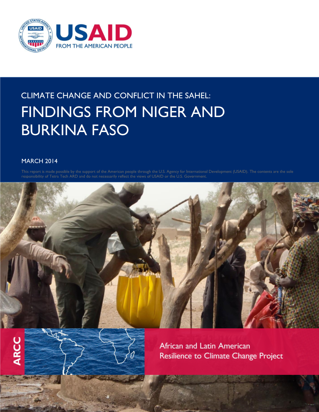 Climate Change and Conflict in the Sahel: Findings from Niger and Burkina Faso