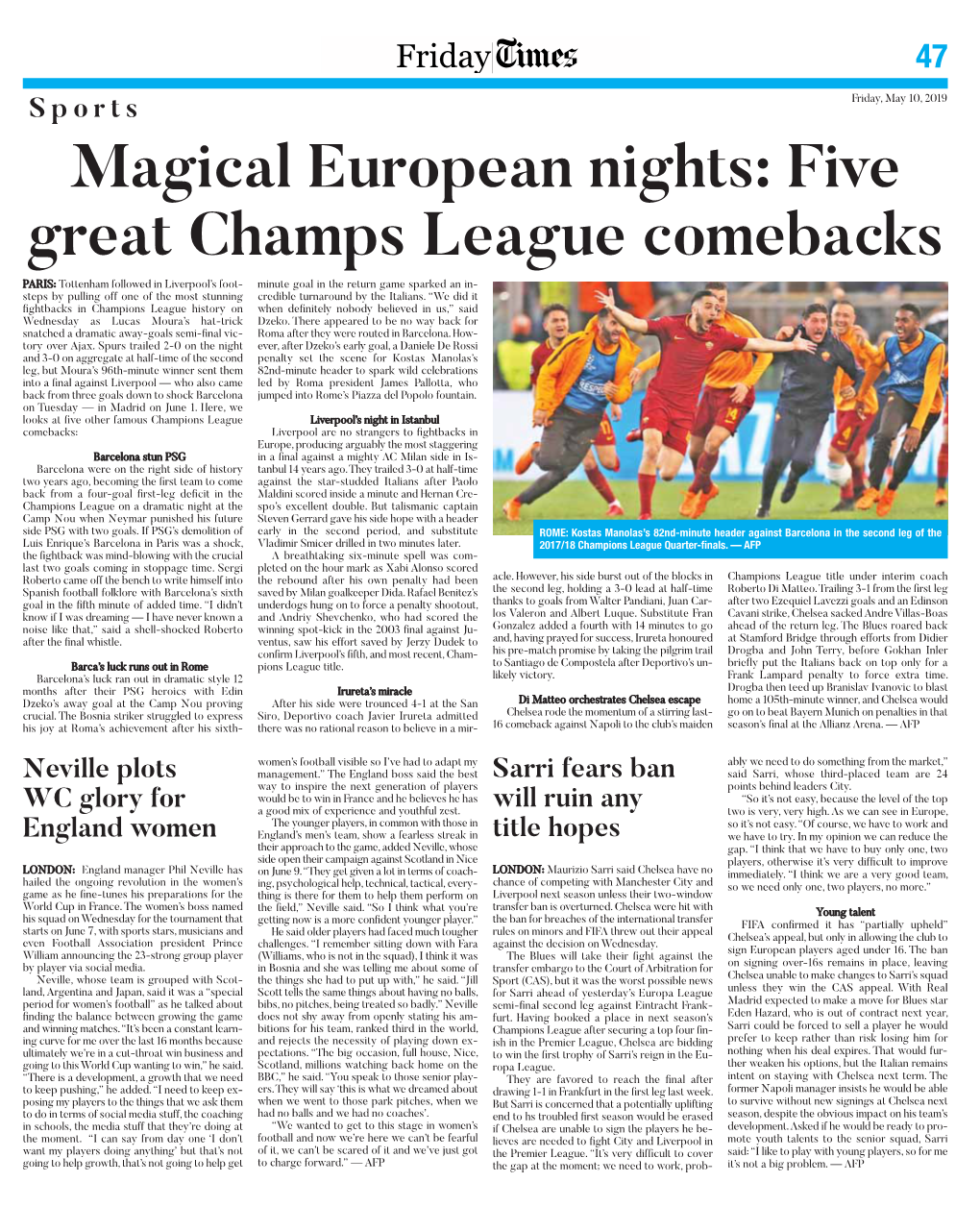 Magical European Nights: Five Great Champs League Comebacks
