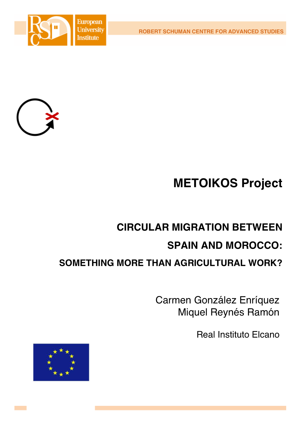 METOIKOS Case Study Spain Morocco