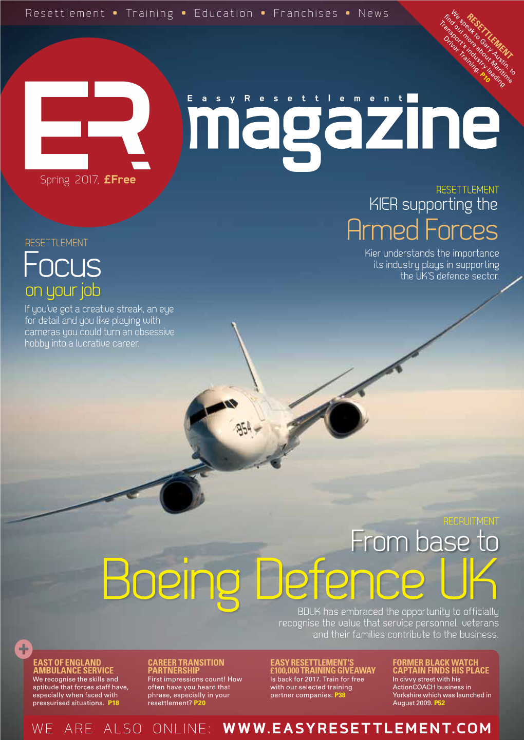Boeing Defence UK BDUK Has Embraced the Opportunity to Officially Recognise the Value That Service Personnel, Veterans and Their Families Contribute to the Business