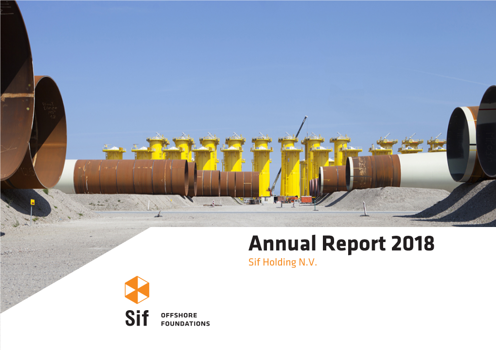 Annual Report 2018 Sif Holding N.V