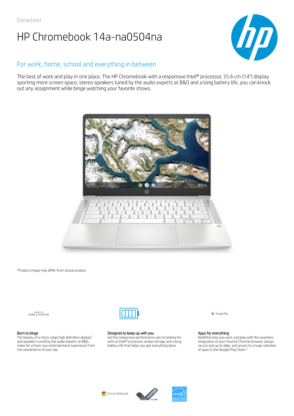 HP Chromebook 14A-Na0504na