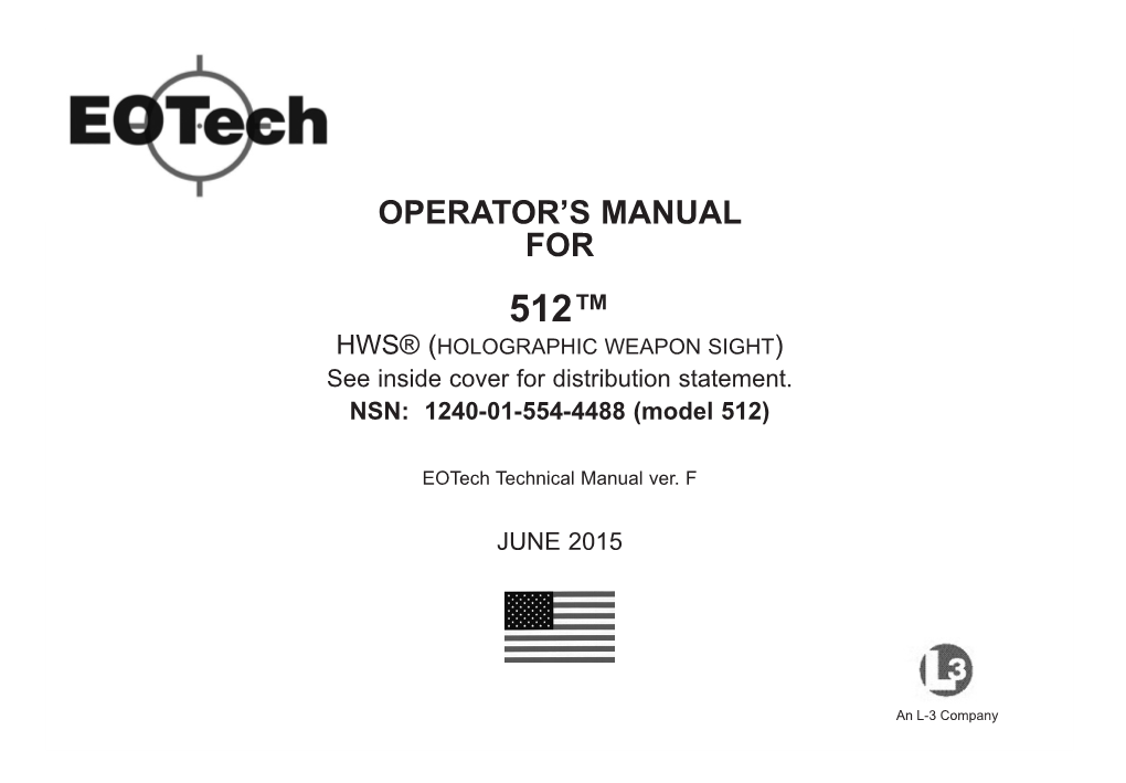 Operator's Manual