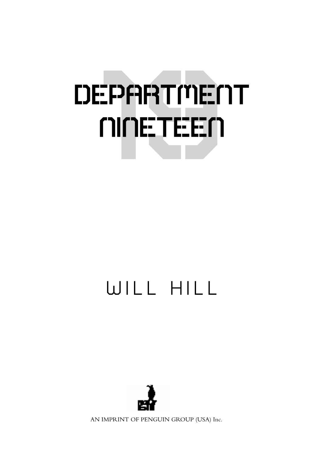 19Department Nineteen