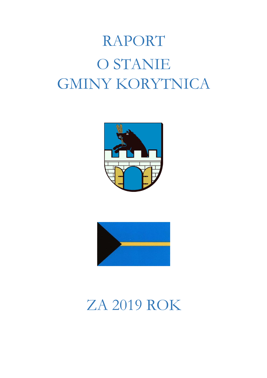 Raport O Stanie Gminy Korytnica Za