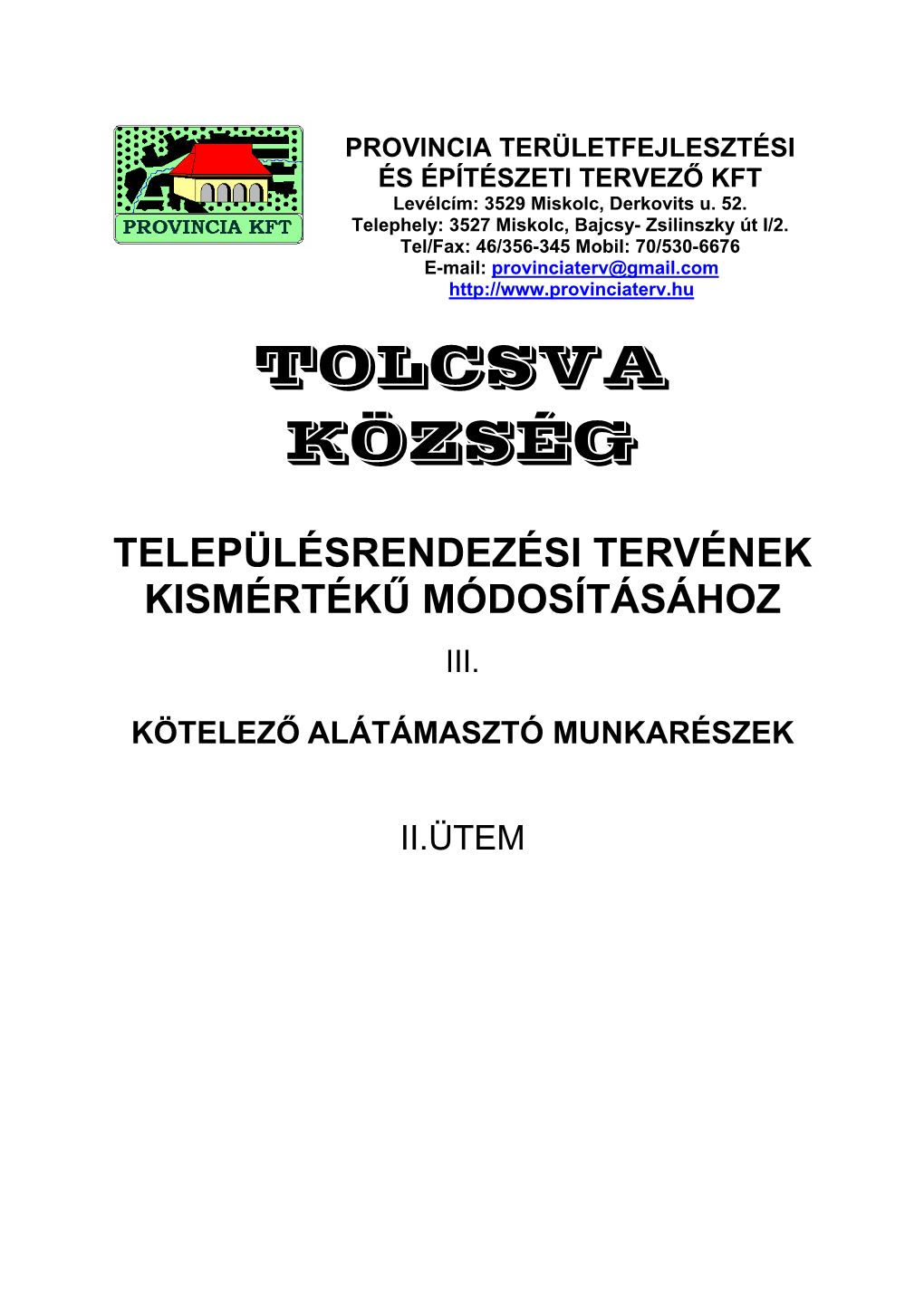 Tolcsva Község