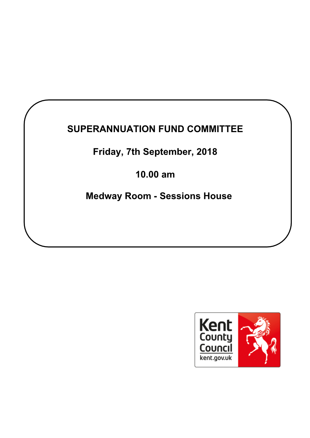 (Public Pack)Agenda Document for Superannuation Fund Committee