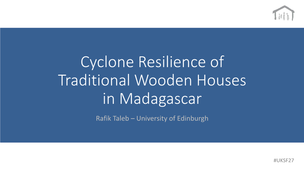 UKSF27 9 Cyclone Resistance of Traditional Houses