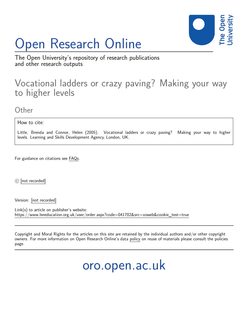 Open Research Online Oro.Open.Ac.Uk