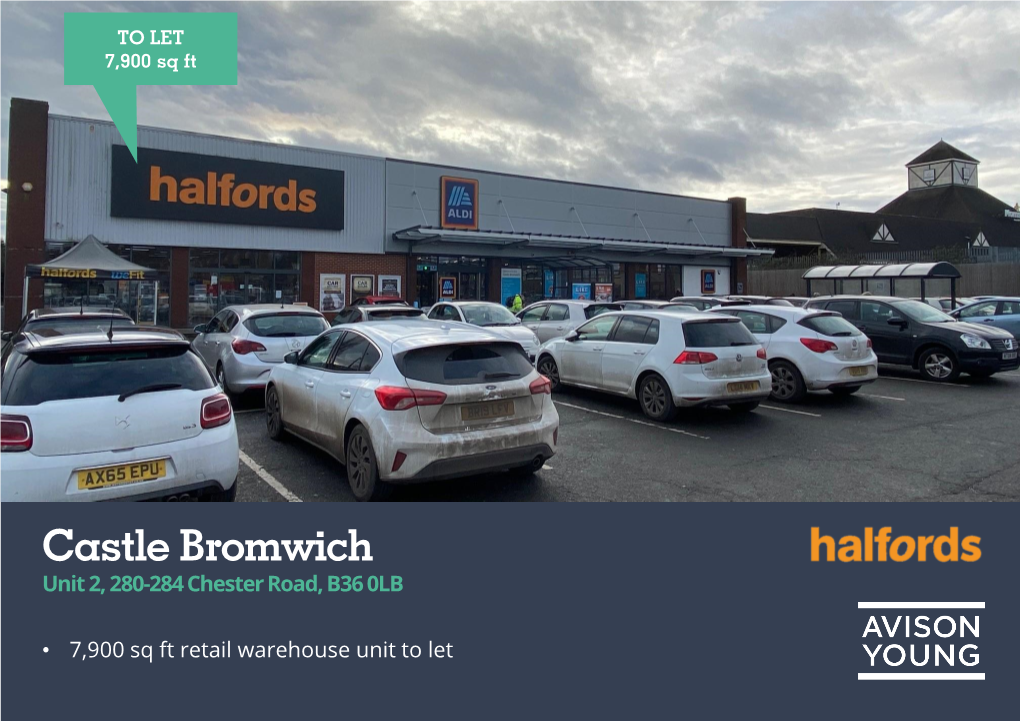 Castle Bromwich Unit 2, 280-284 Chester Road, B36 0LB