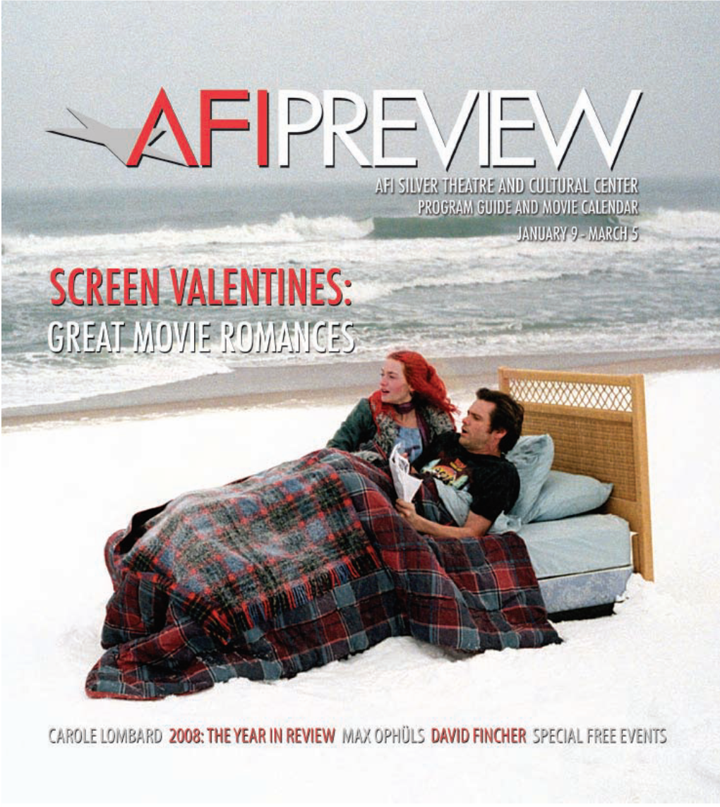 AFI PREVIEW Is Published by the Dee, Clarence Williams III and Many More