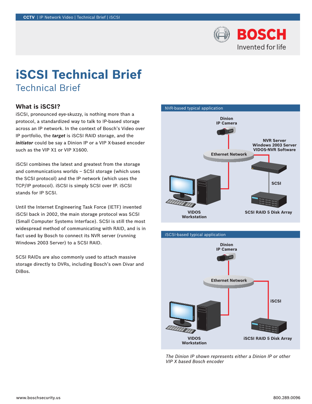 Iscsi Technical Brief Technical Brief