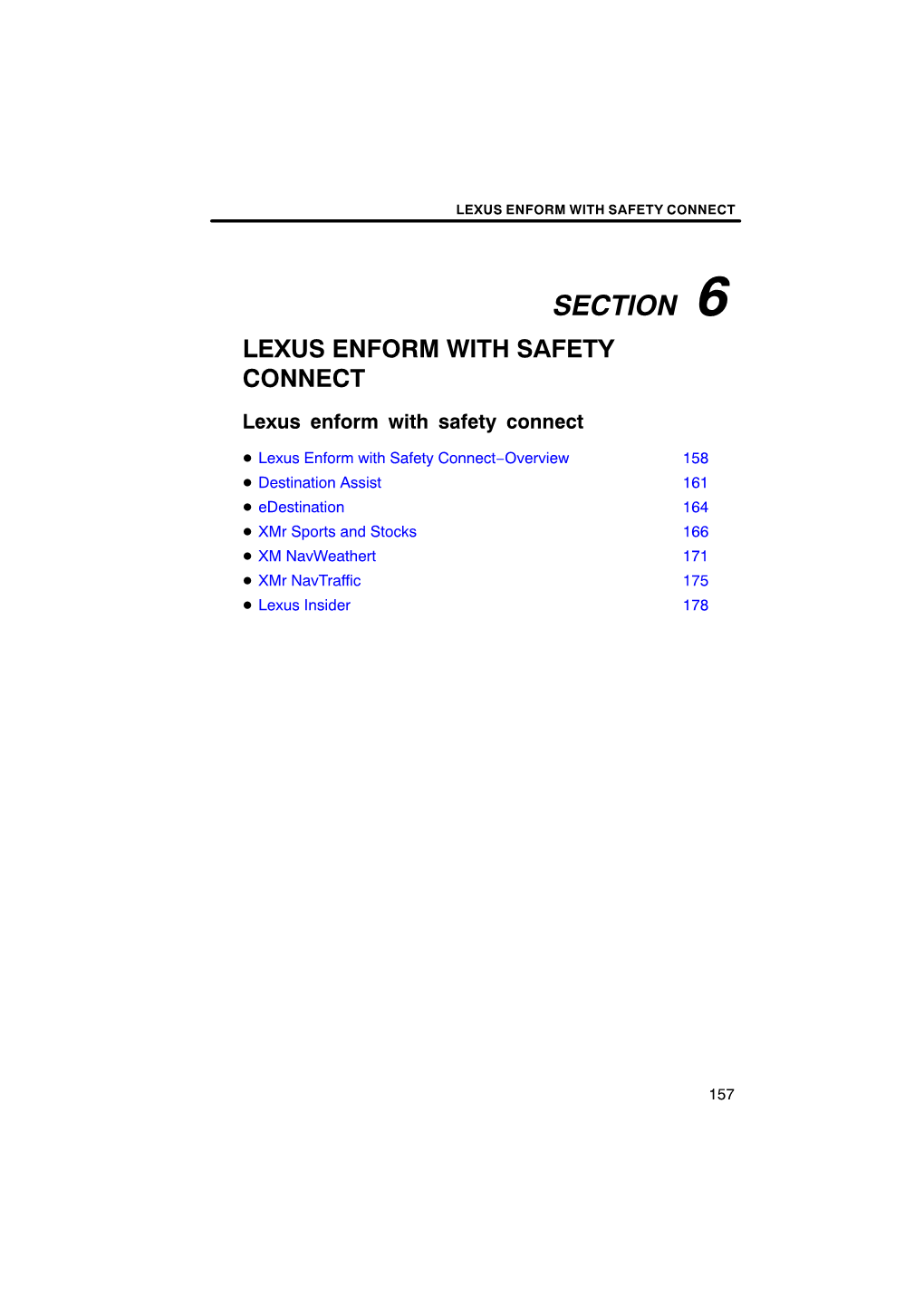 Lexus Enform with Safety Connect