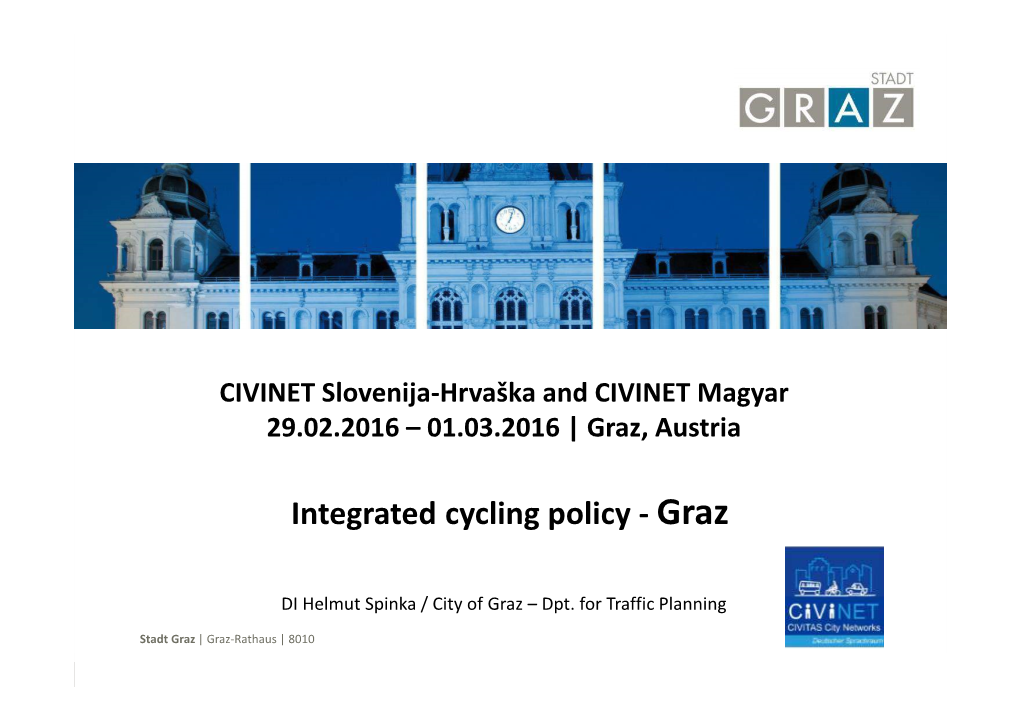 Integrated Cycling Policy - Graz