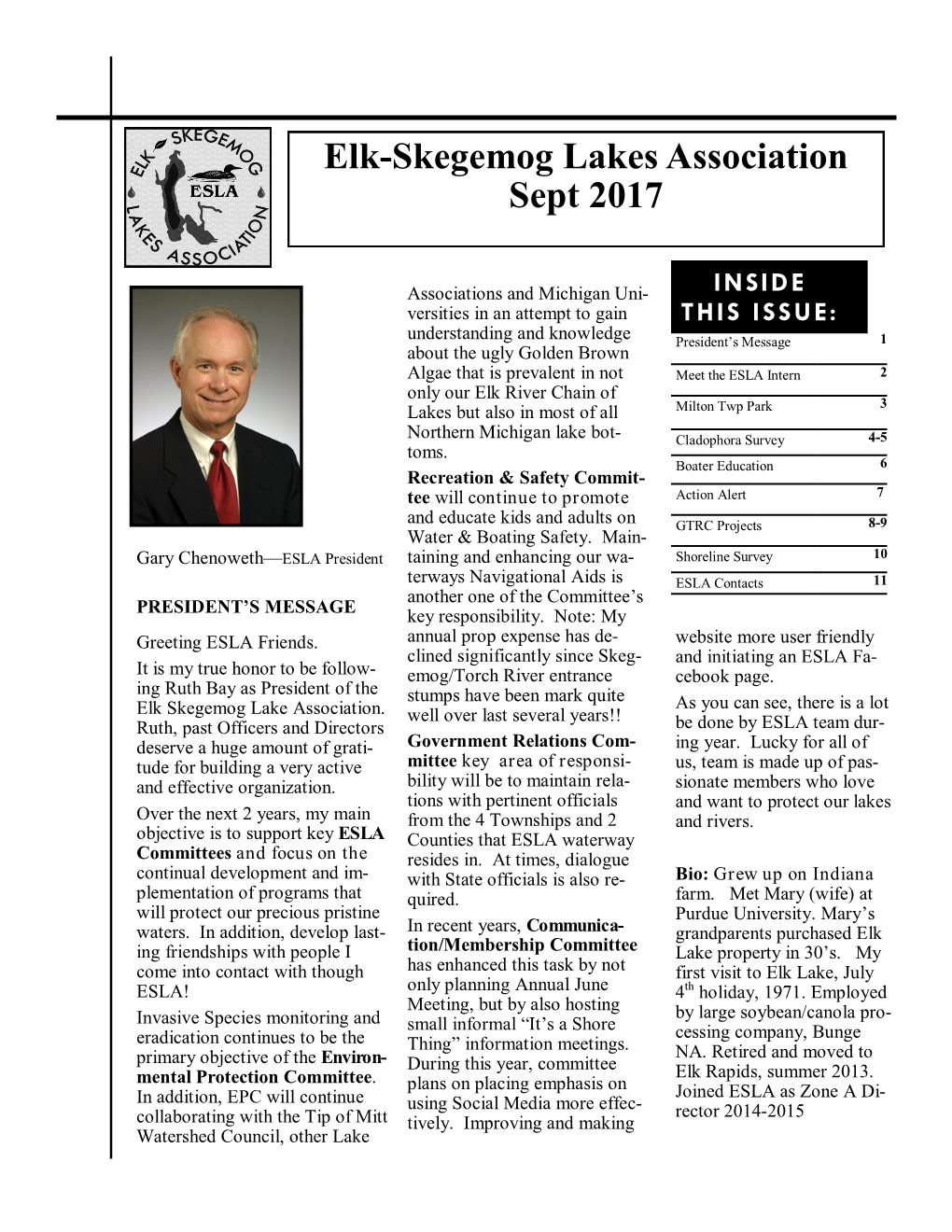 Elk-Skegemog Lakes Association Sept 2017
