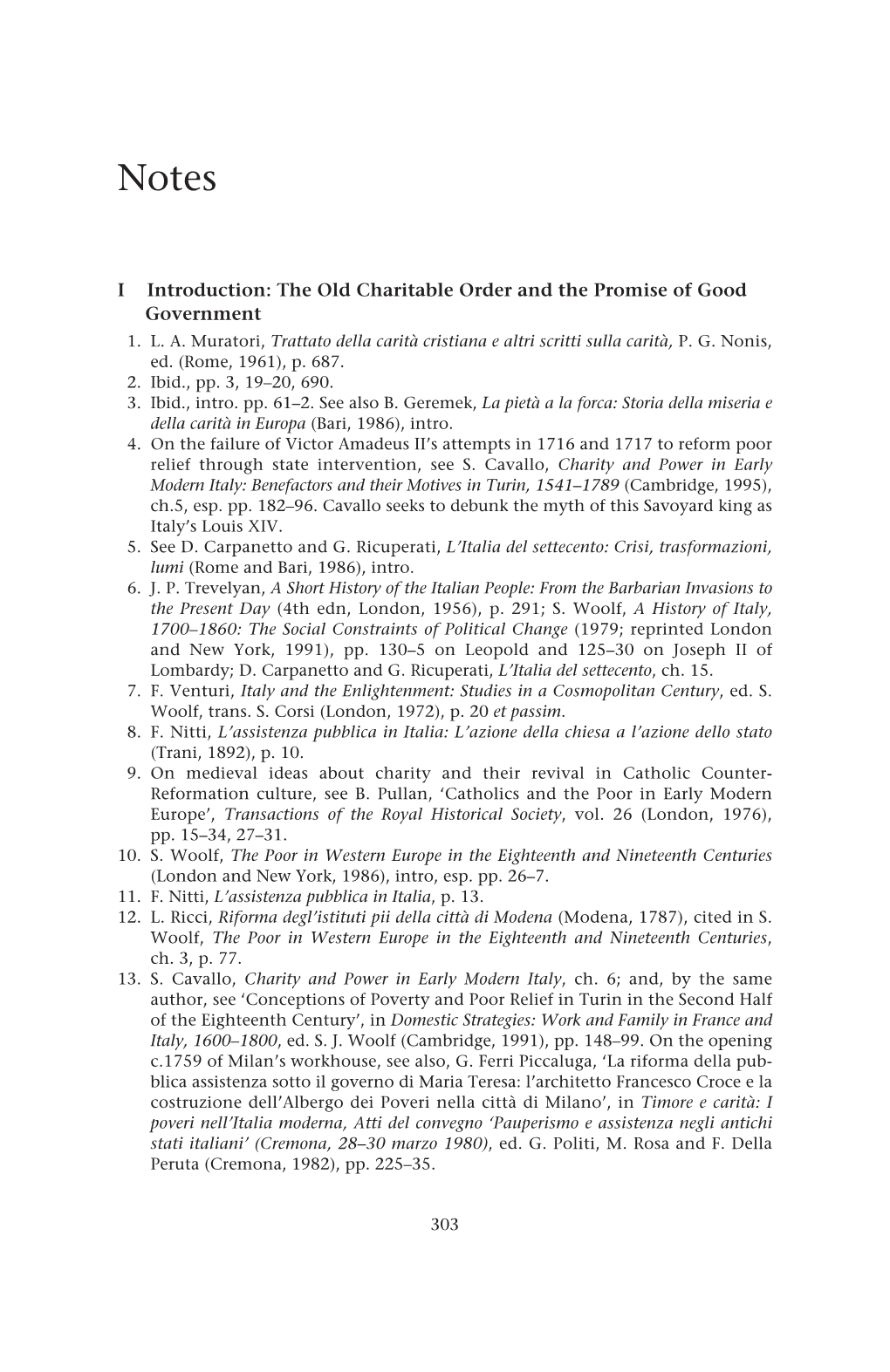 I Introduction: the Old Charitable Order and the Promise of Good Government 1