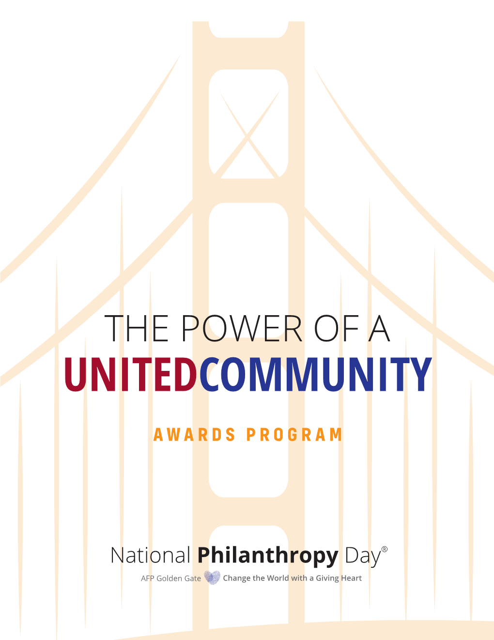 Awards Program from the Co-Chairs of National Philanthropy Day 202O