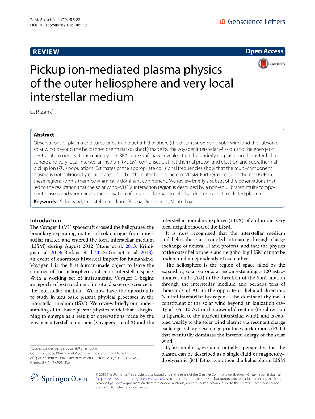 Pickup Ion-Mediated Plasma Physics of the Outer Heliosphere and Very