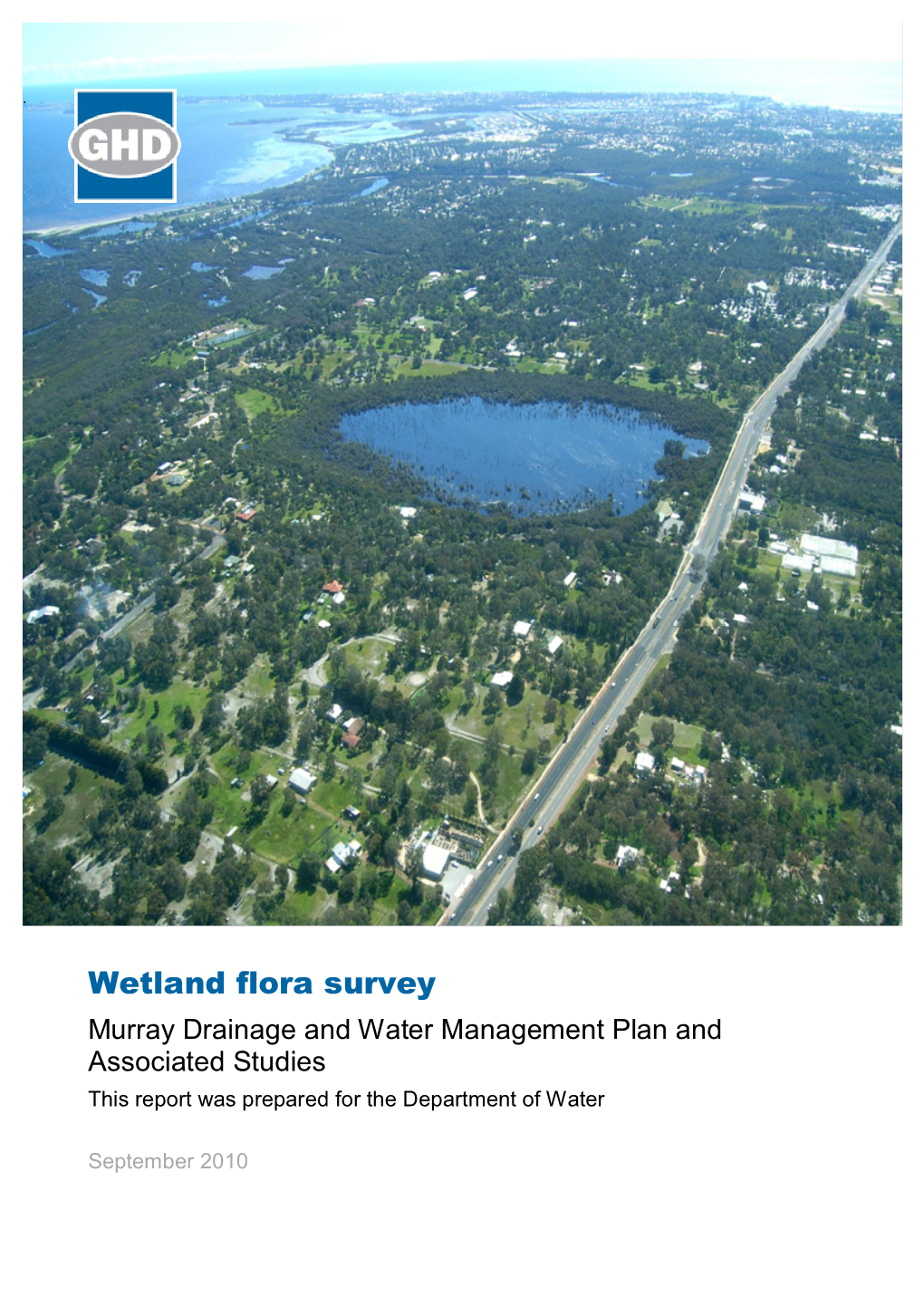 Wetland Flora Survey Murray Drainage and Water Management Plan and Associated Studies This Report Was Prepared for the Department of Water