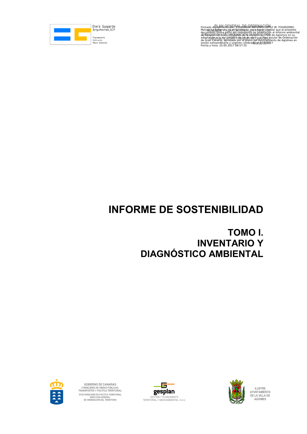 Tomo I. Inventario Y Diagnóstico Ambiental. .Pdf