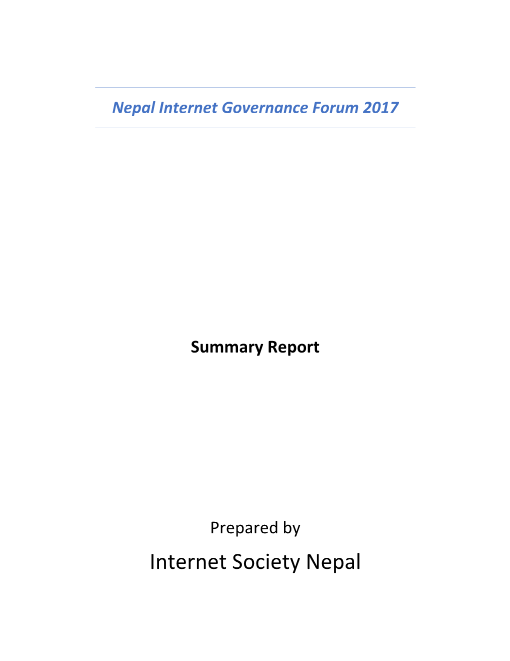 Internet Society Nepal