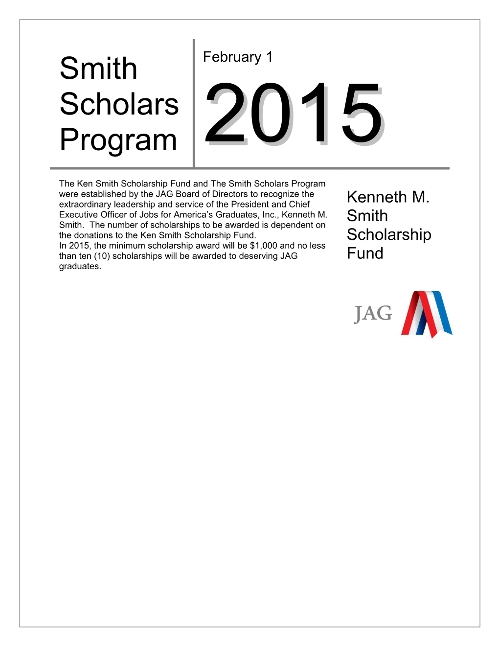 Smith Scholars Program