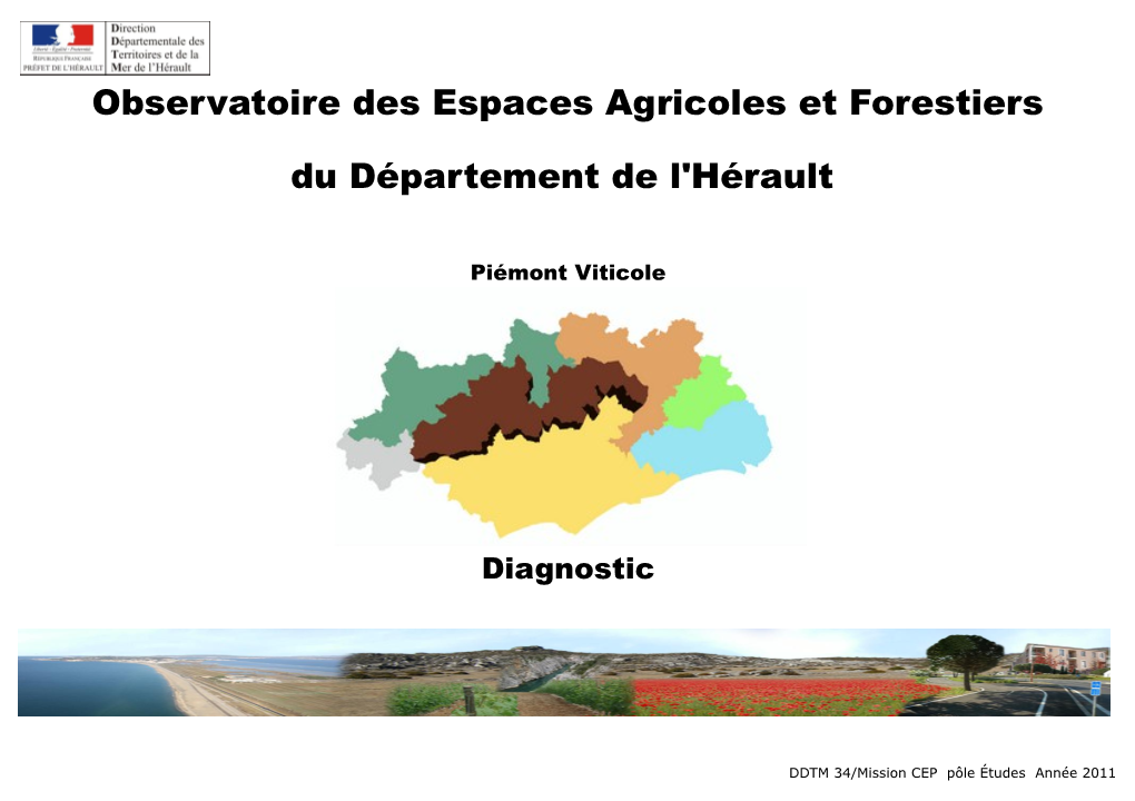 Observatoire Agricole, Piémont Viticole