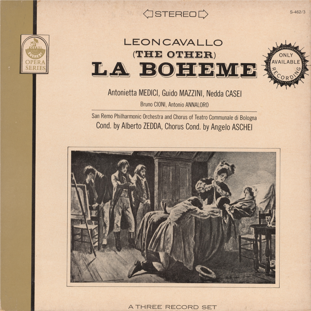 (The Other) La Boheme