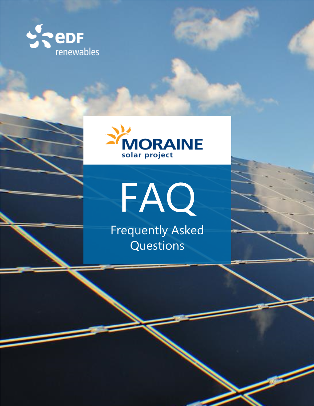 Frequently Asked Questions Moraine Solar FAQ