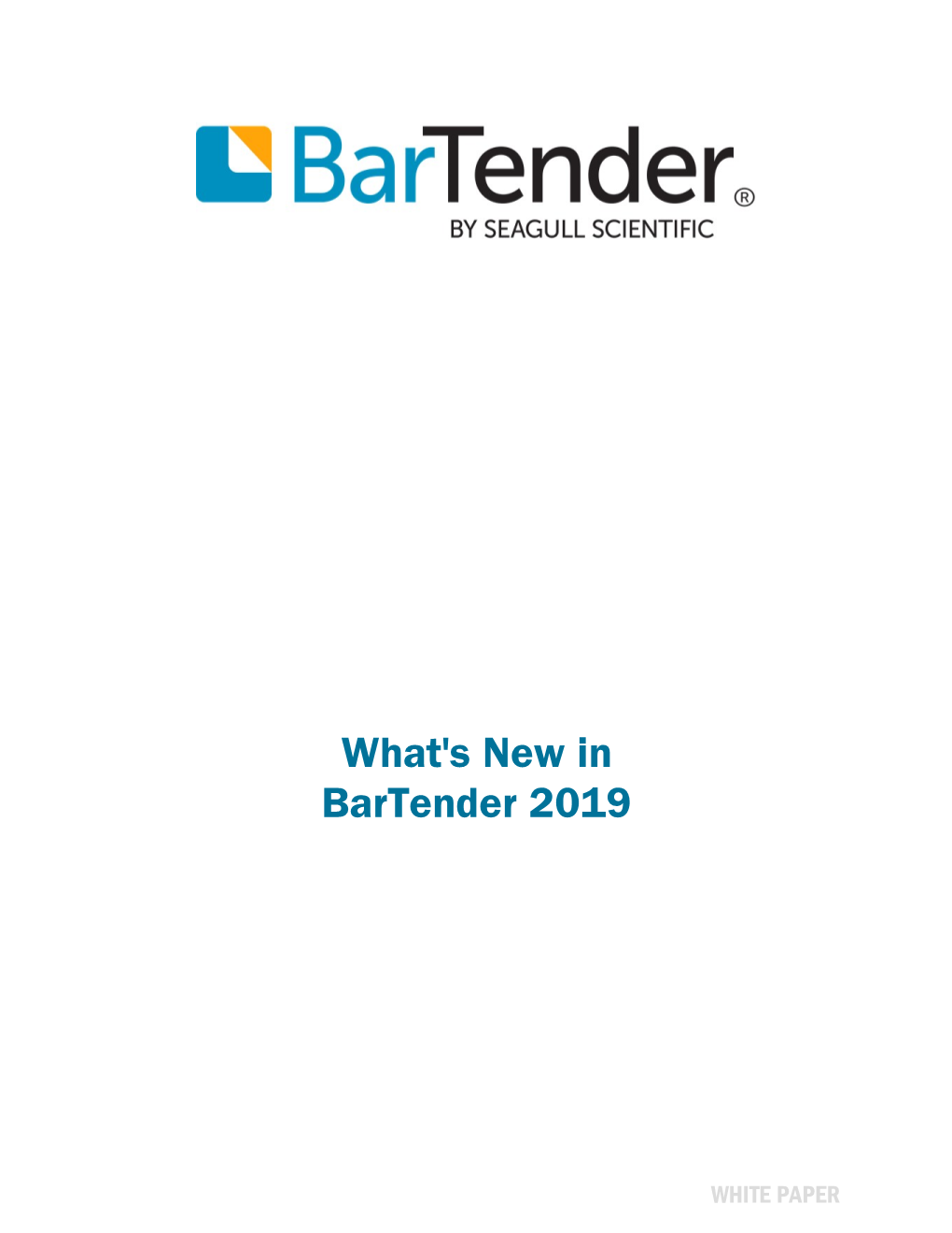 What's New in Bartender 2019