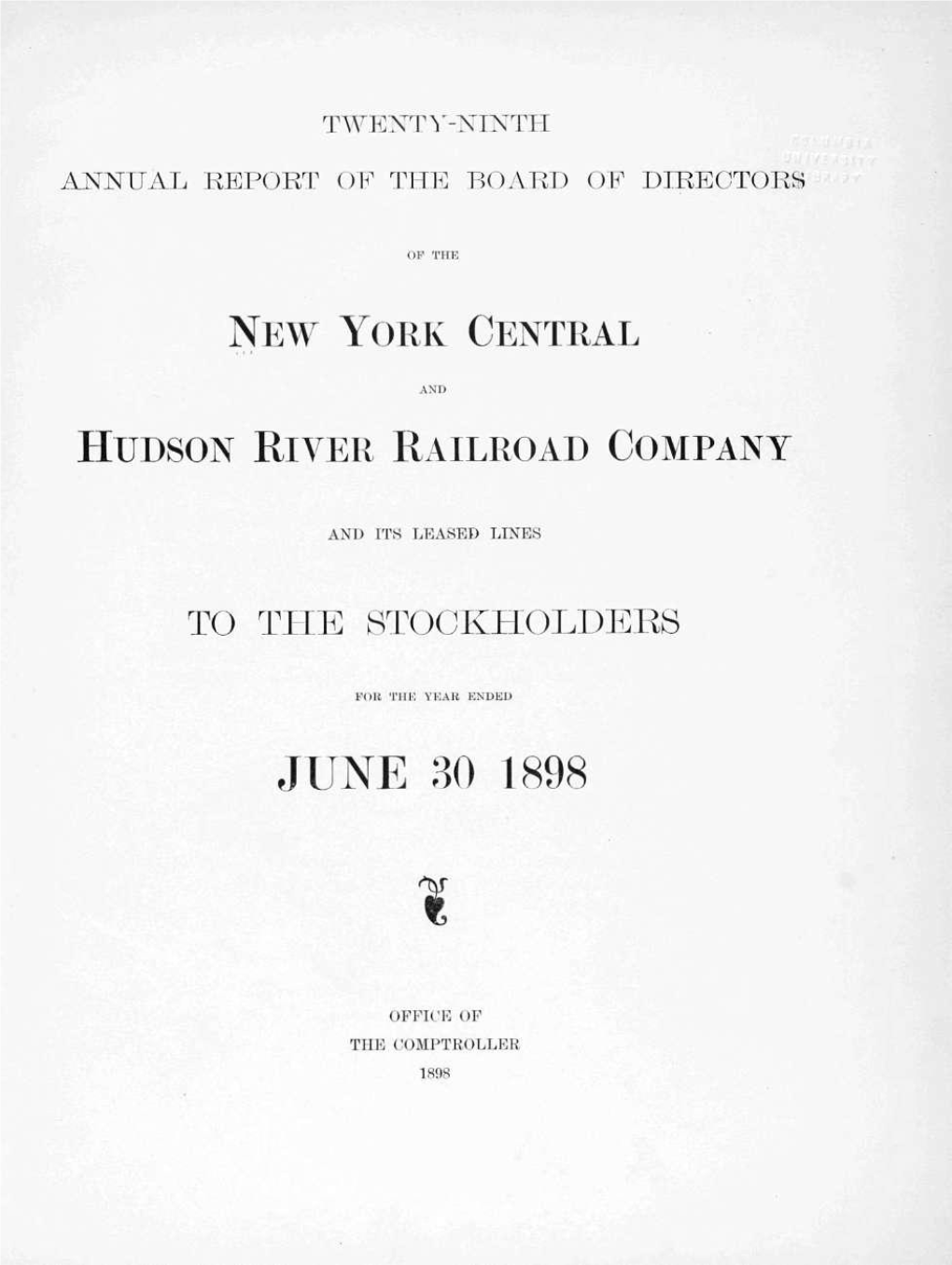 New York Central Hudson River