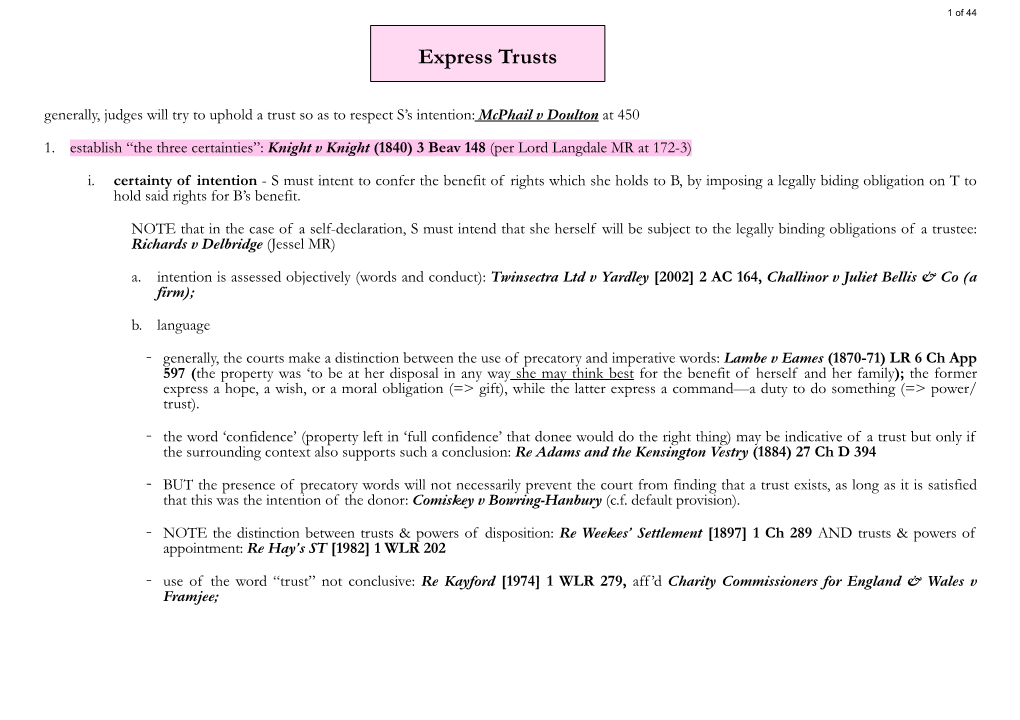 LAWS0010 UCL Complete Notes