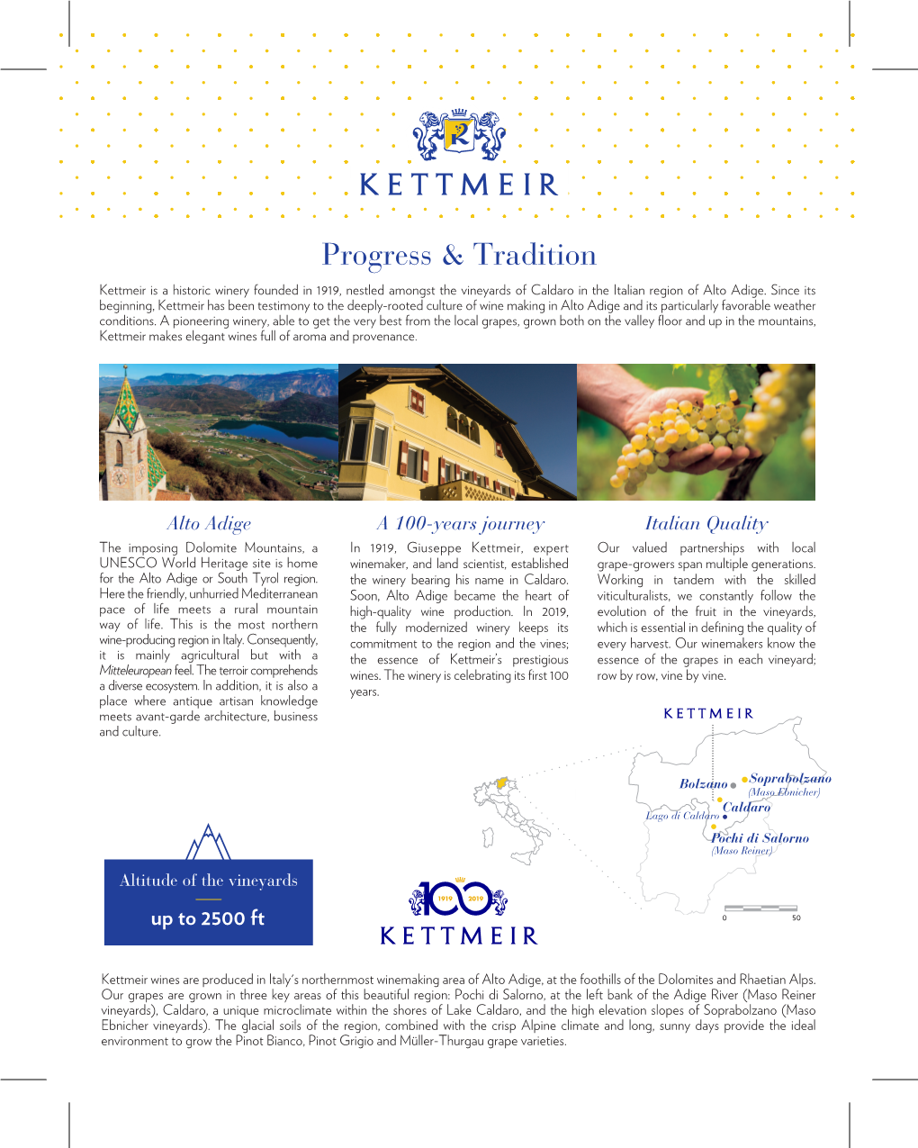 Kettmeir One Pager