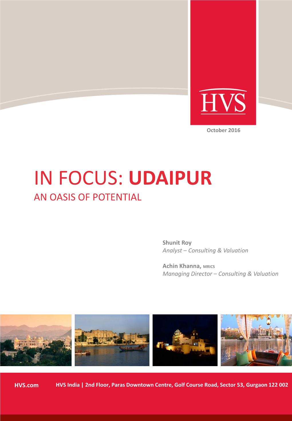 In Focus: Udaipur an Oasis of Potential