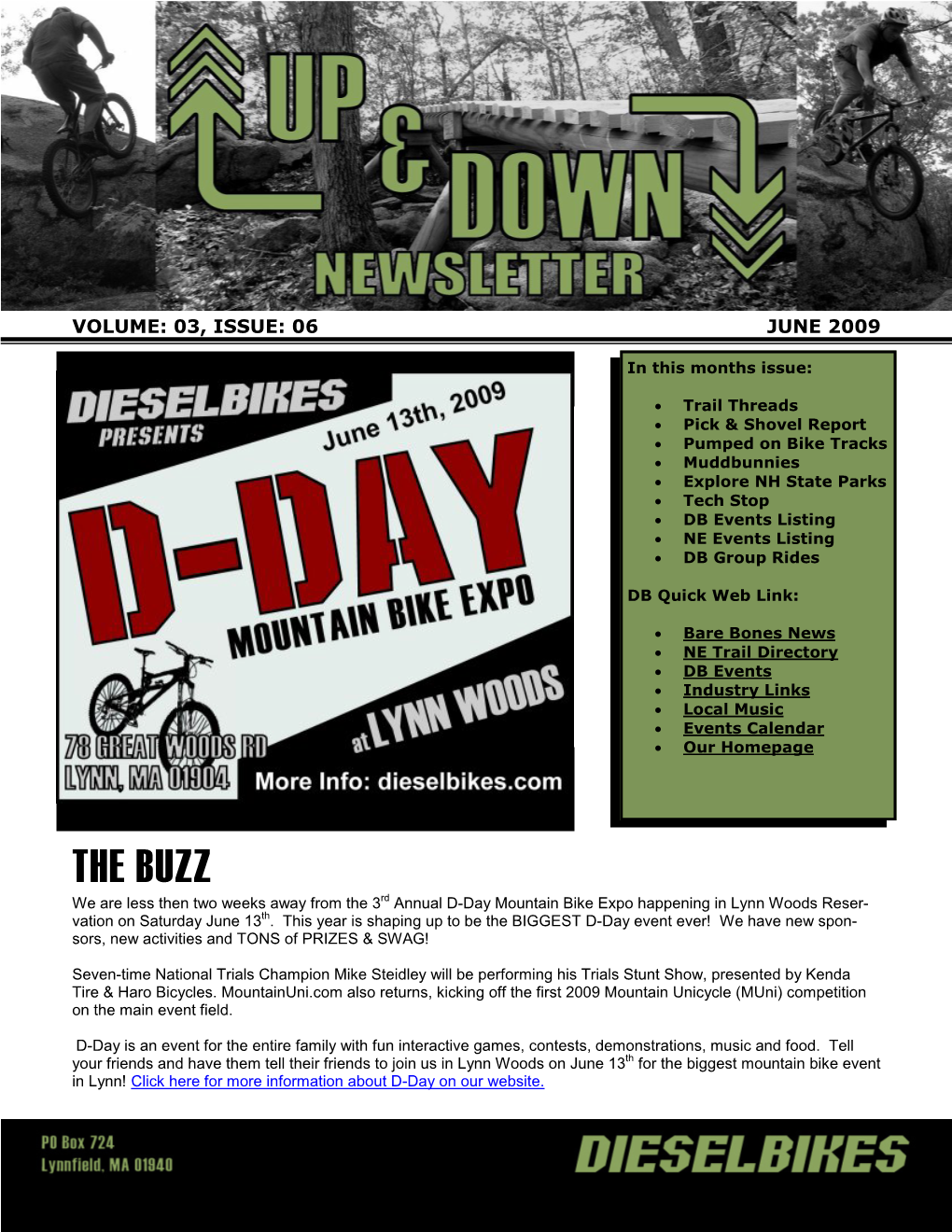 Dieselbikes Monthly Newsletter