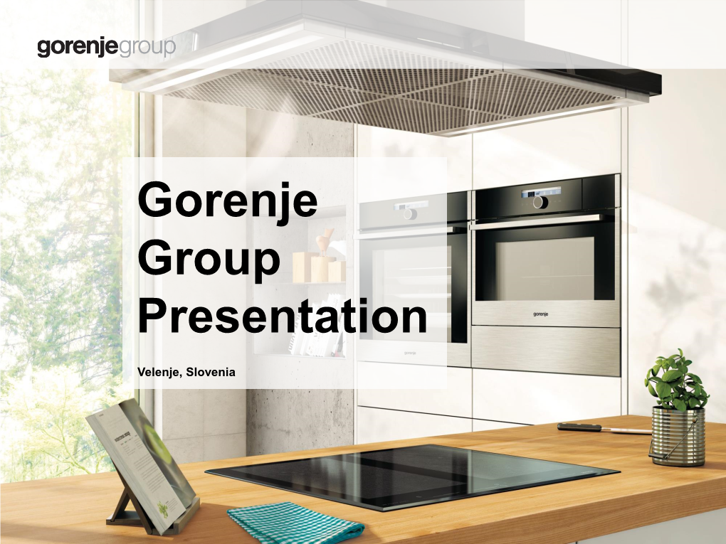 Gorenje Group Presentation