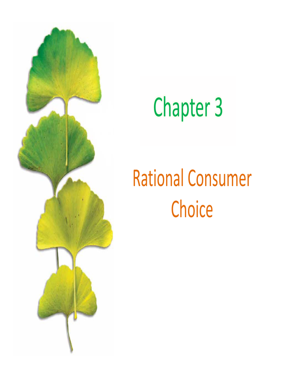 Indifference Curves • Best Feasible Bundle • Appendix: Utility Function Approach to Consumer Choice